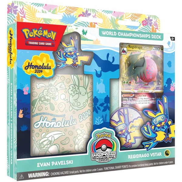 2024 Pokemon TCG World Championships Deck - Regidrago Vstar Carousel 1