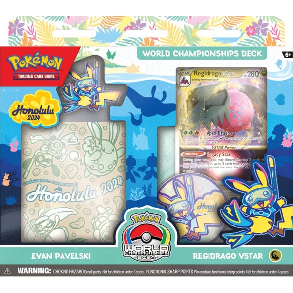2024 Pokemon TCG World Championships Deck - Regidrago Vstar Carousel 2