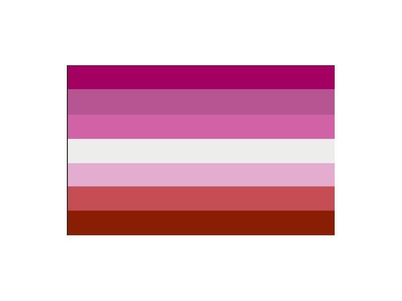 Xiangying 90x150cm LGBT Rainbow Lipstick Lesbian Pride Flag Carousel 1