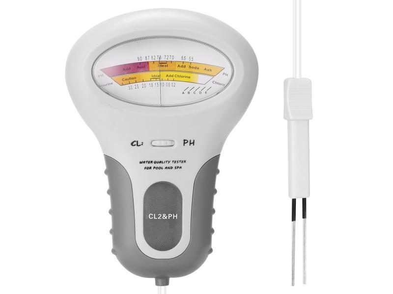 2 In 1 Water Quality Testing Device PC102/PC102C PH Tester For Swimming Pool Carousel 1