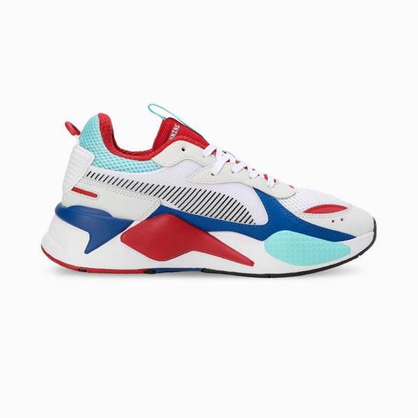 Puma RS-X Toys White Vivid Blue Red Men Casual Lifestyle Shoes 369449-30 Carousel 1