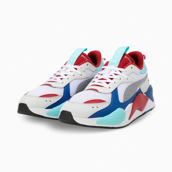Puma RS-X Toys White Vivid Blue Red Men Casual Lifestyle Shoes 369449-30 Carousel 16