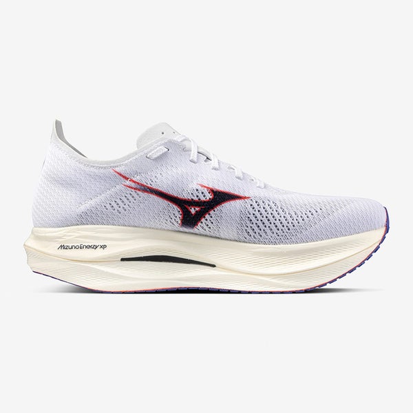 Mizuno Wave Rebellion PRO Low White Red Men Racing Running Shoes U1GD2540-11 Carousel 1