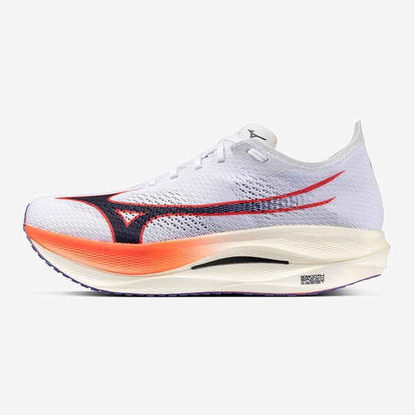 Mizuno Wave Rebellion PRO Low White Red Men Racing Running Shoes U1GD2540-11 Carousel 2