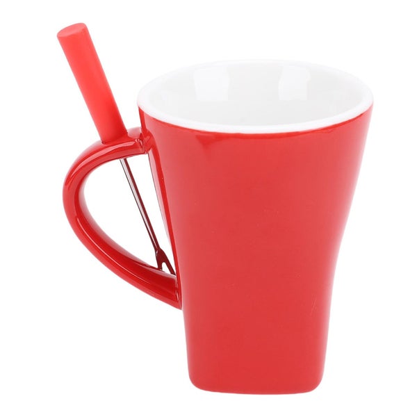 chocolate melting cup melting mug with fork Chocolate Melting Cup Ceramic Carousel 1