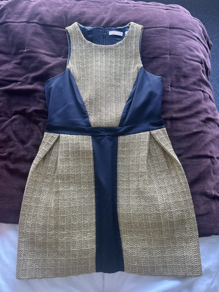 Sass & Bide Black and Gold Dress63615119614081117