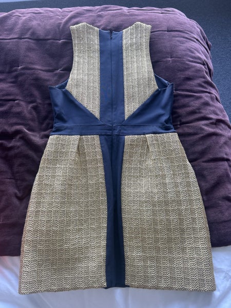 Sass & Bide Black and Gold Dress63615119614081111