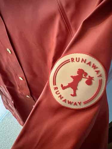 Karen Walker Runaway Rain Jacket, As-new, Large63615119000961111