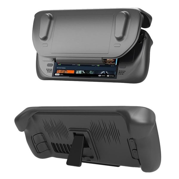 Parallel Steam Deck Protective Case & Cover Set With Bracket Black Carousel 2