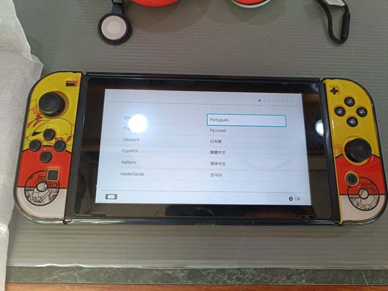 Nintendo Switch Pokemon let's go Pikachu Edition Console Carousel 9