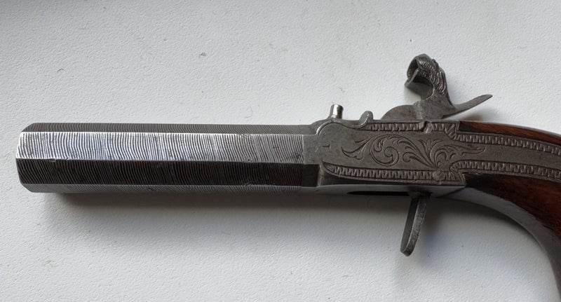Screw off barrel percussion pistol Carousel 6
