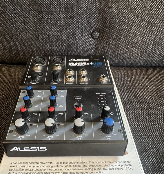 Mixer 4 channel USB mixer Alesis Carousel 2