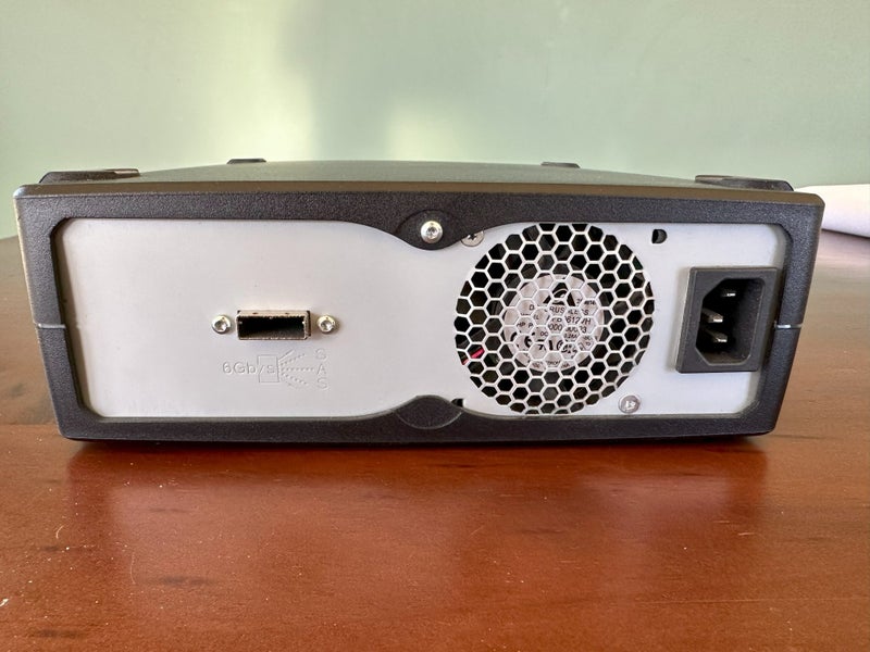 HP LTO-6 Ultrium 6250 External SAS Tape Drive & PCI Express Card Carousel 2
