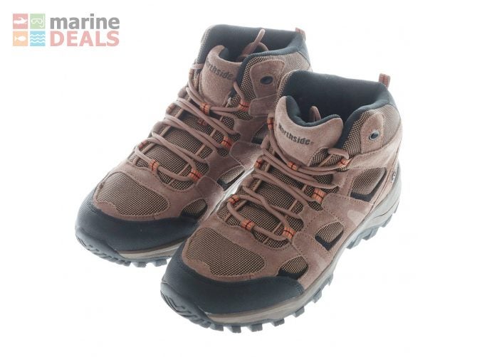 Northside Monroe Mens Mid Hiking Boots Brown US9 Carousel 1