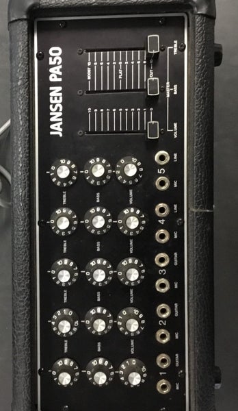 Jensen amplifier Carousel 1