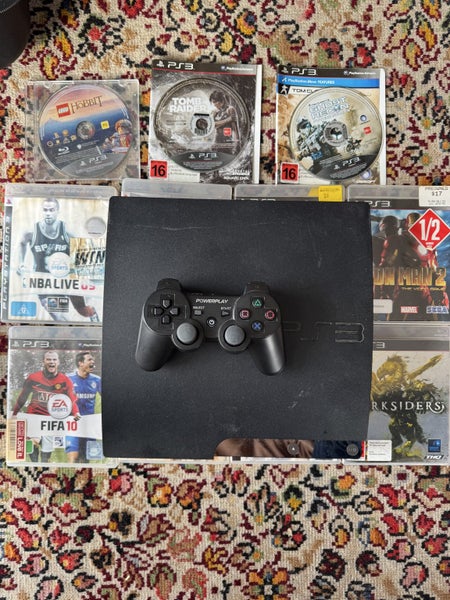 1TB PS3 Slim Console with Controller Cables & 11 Games Carousel 1
