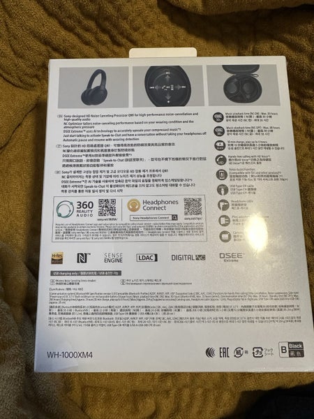 Sony wireless noise cancelling stereo headset Carousel 2