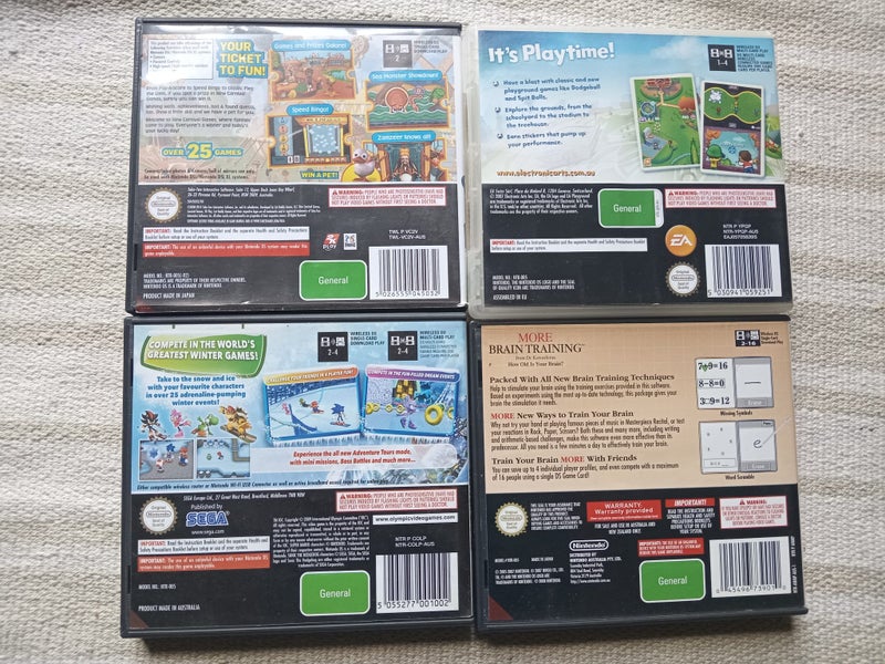 Nintendo DS Lite & 4 X Games ! Carousel 5