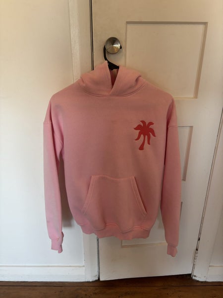 Pink Palm Puff “Everything comes on waves” Hoodie63615123206914111