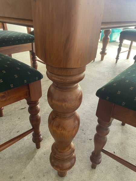 WOODPECKER TABLE 2M X 1M + 8 CHAIRS63616363200259113