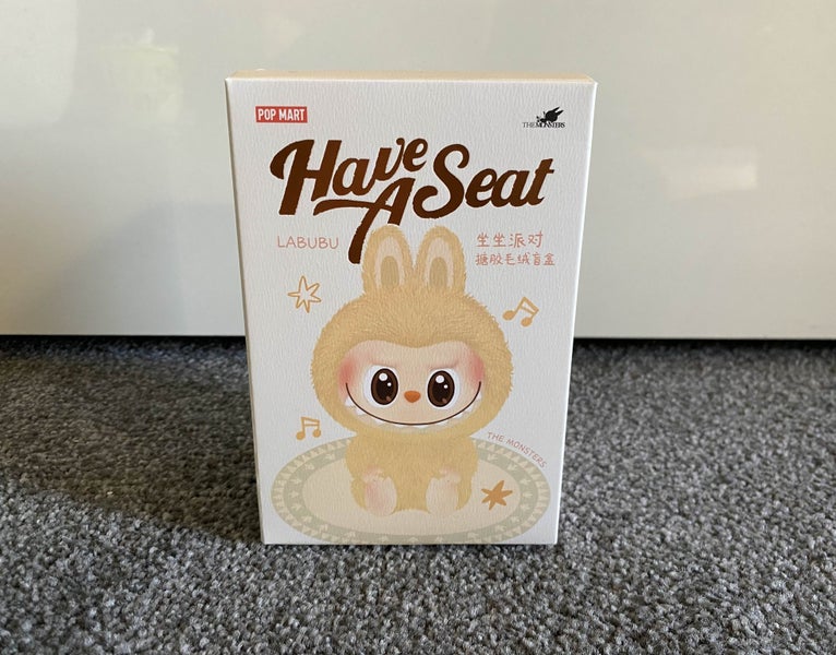 THE MONSTERS LABUBU Have a Seat Vynil Plush - Sealed Blind box Carousel 1