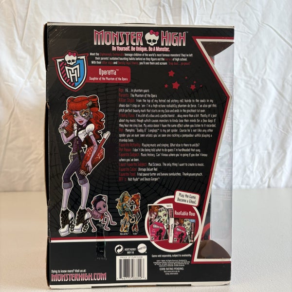 Operetta Monster High Doll Carousel 2