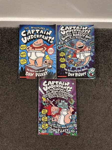 Captain Underpants Books Carousel 1