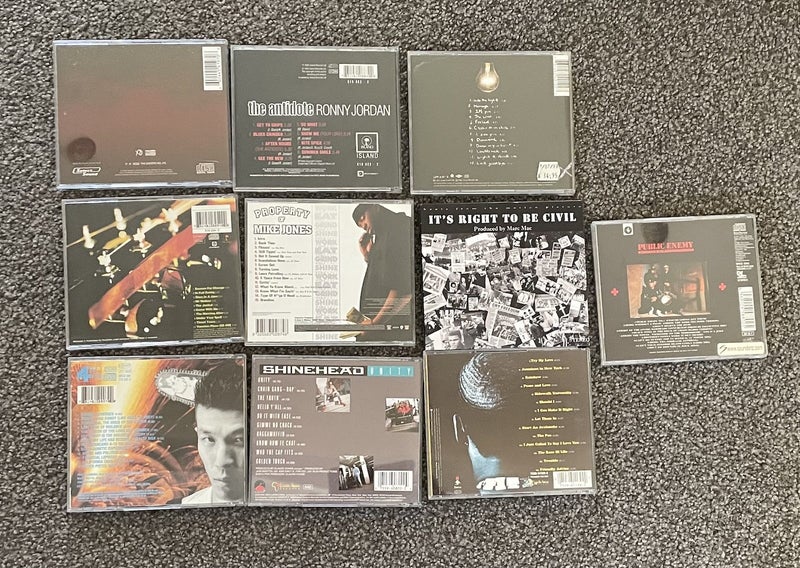 10 cds Hip Hop artists collection Carousel 2