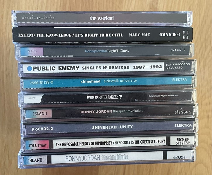 10 cds Hip Hop artists collection Carousel 3