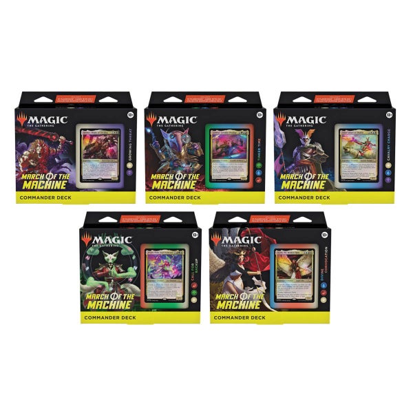 Magic March of the Machine Commander Decks (Set of 5) Carousel 1