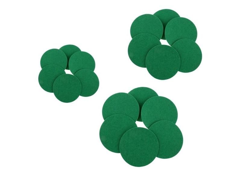 6Pcs Mallet Pushers Paddles Felt Pads In 3 Sizes Carousel 1
