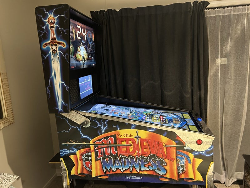 28” 4K Virtual Pinball custom built Carousel 14