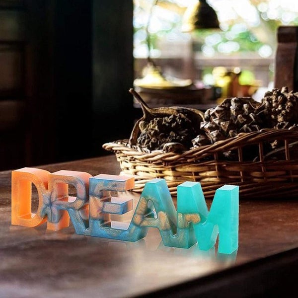 Dream Letter Epoxy Resin Mould Silicone Mold Carousel 14