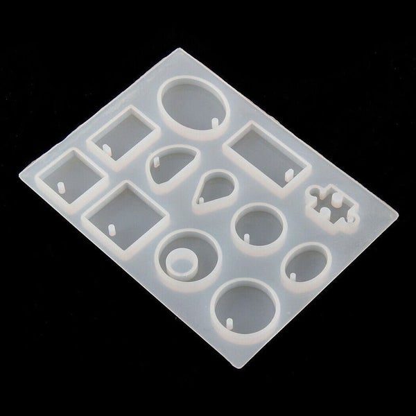 Silicone Necklace Pendant Resin Casting Mold DIY Jewelry Carousel 18