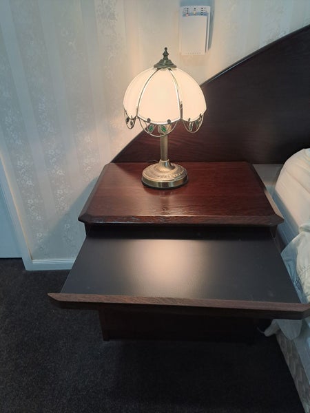 Queen headboard, 2 side drawers and ladies dresser - Solid timber63616364719874113