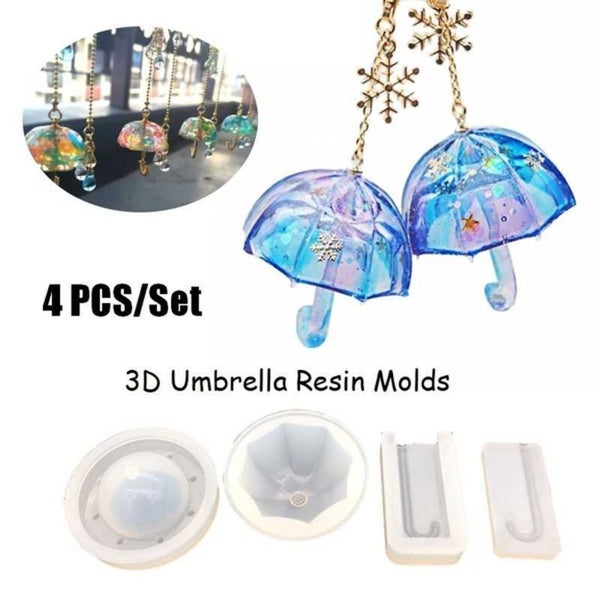 Umbrella Epoxy Resin Moulds Silicone Molds Carousel 1