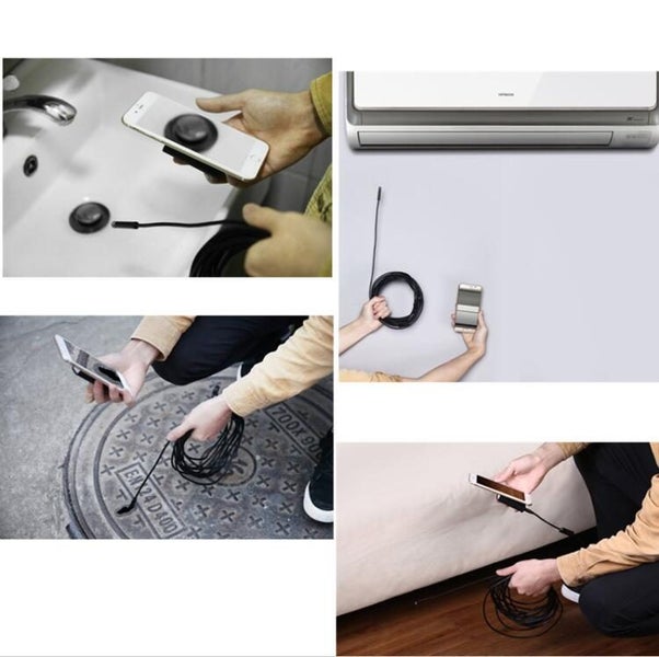 Wireless Inspection WIFI Camera for Apple & Android - 2M Cable Carousel 3