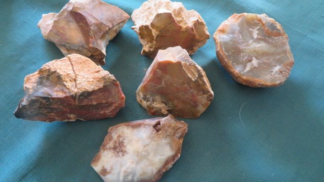* Raw Jasper x 6 Small Pieces (1.750kg) - Multicolours Carousel 1