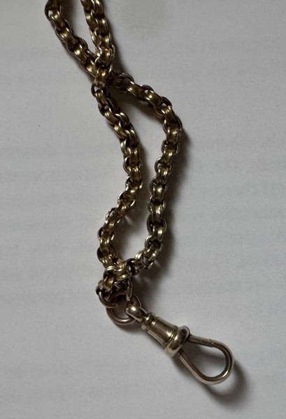 Victorian 9ct gold muff chain Carousel 2