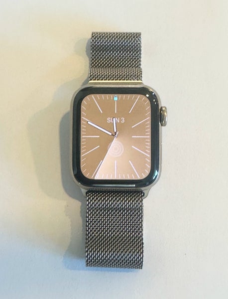Apple Watch 6 40mm GPS+cellular stainless steel gold Carousel 1