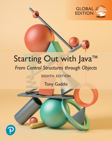Starting Out with Java: From Control Structures through Objects, Global Edition Carousel 1