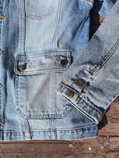 Modoo Retro Denim Jacket Excellent Retro Condition Size Medium63617319230979111