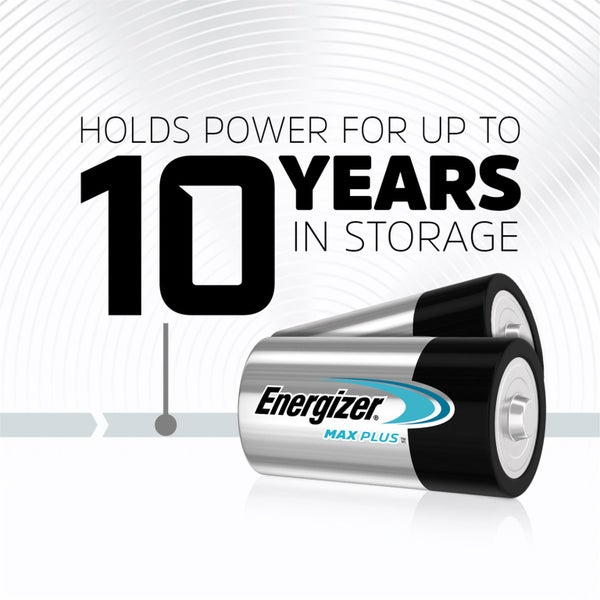 Energizer MAX PLUS C Batteries - 12 Pack [X93DP12] Carousel 4