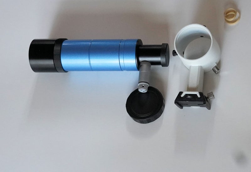 50 mm. Telescope finder scope with ilumminated cross hairs. Carousel 1