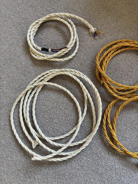 Bundle of table lamp cord / wiring - 3 core Carousel 2