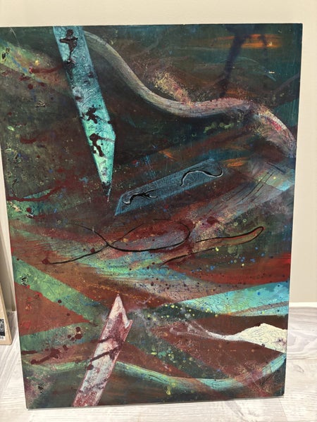 Painting Acrylic and Ink63616837185794112