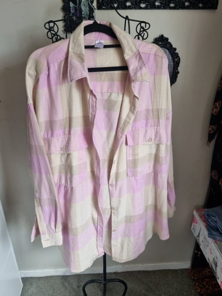 Anko Pink tartan shirt sz 18 Carousel 1