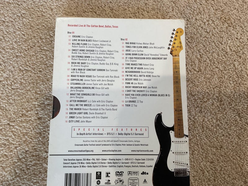 Eric Clapton - Crossroads Guitar Festival (2 Discs) Carousel 2