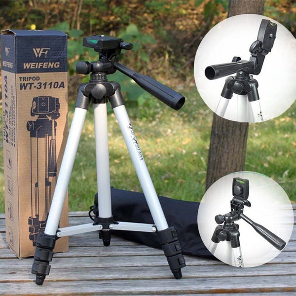 Camera Tripod with Carry Bag WEIFENG WT3110A 42" Lightweight Aluminum64265654618498110