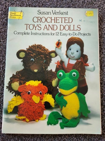 Susan Verkest Crocheted Toys & Dolls Pattern Book Carousel 1